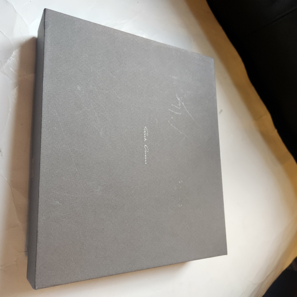 RICK OWENS NECK WALLET BLACK season 2020 in VGUC - Picture 9 of 10